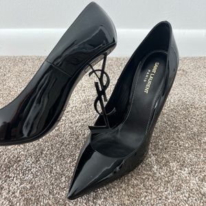 SAINT LAURENT OPIUM heels black